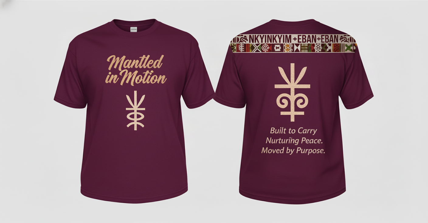 Mantled in Motion Tee – IAM HERITAGE HOUSE Edition