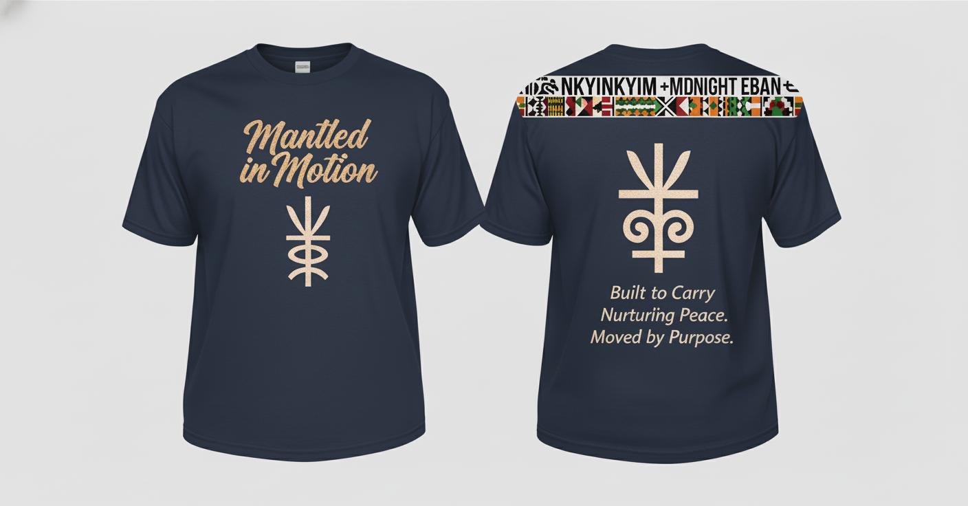 Mantled in Motion Tee – IAM HERITAGE HOUSE Edition