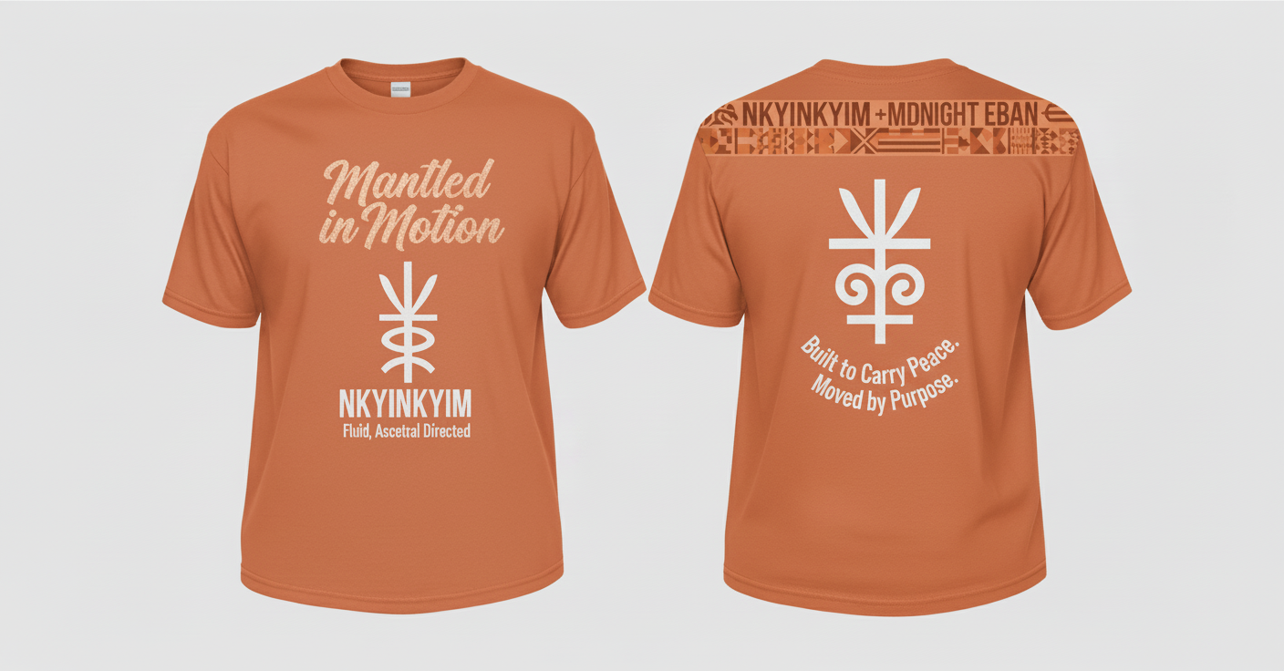 Mantled in Motion Tee – IAM HERITAGE HOUSE Edition