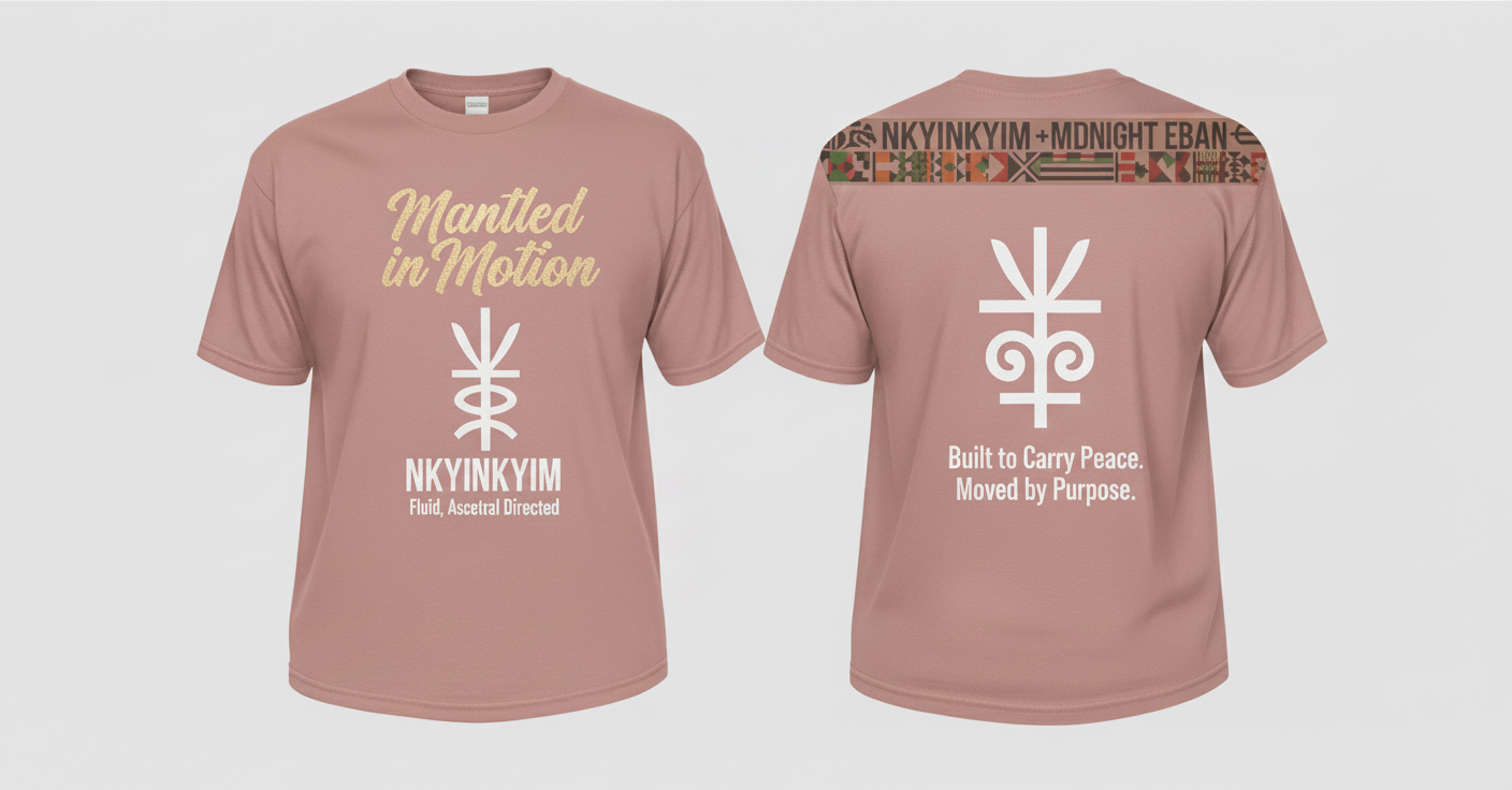 Mantled in Motion Tee – IAM HERITAGE HOUSE Edition