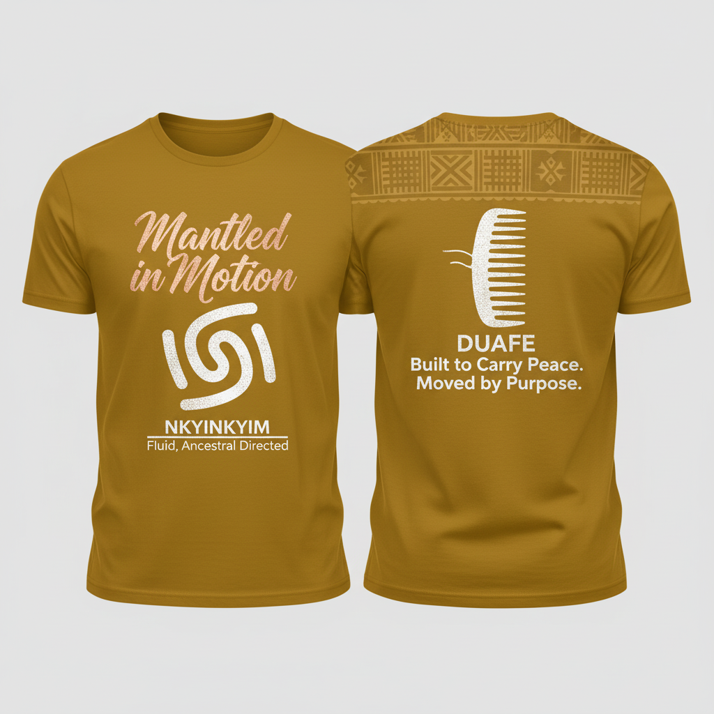 Mantled in Motion Tee – IAM HERITAGE HOUSE Edition