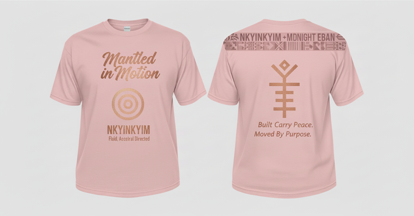 Mantled in Motion Tee – IAM HERITAGE HOUSE Edition