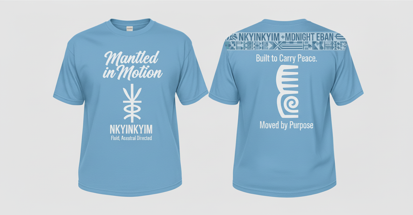 Mantled in Motion Tee – IAM HERITAGE HOUSE Edition