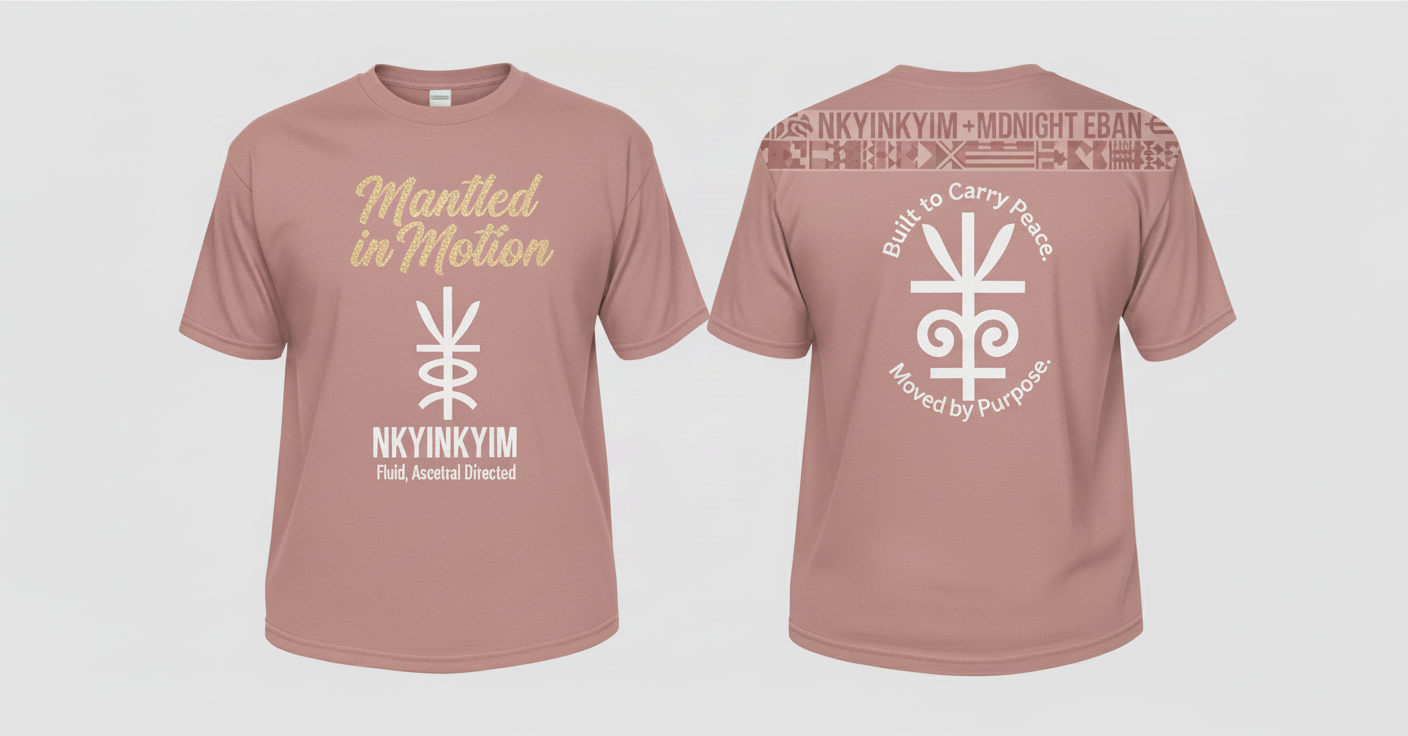 Mantled in Motion Tee – IAM HERITAGE HOUSE Edition