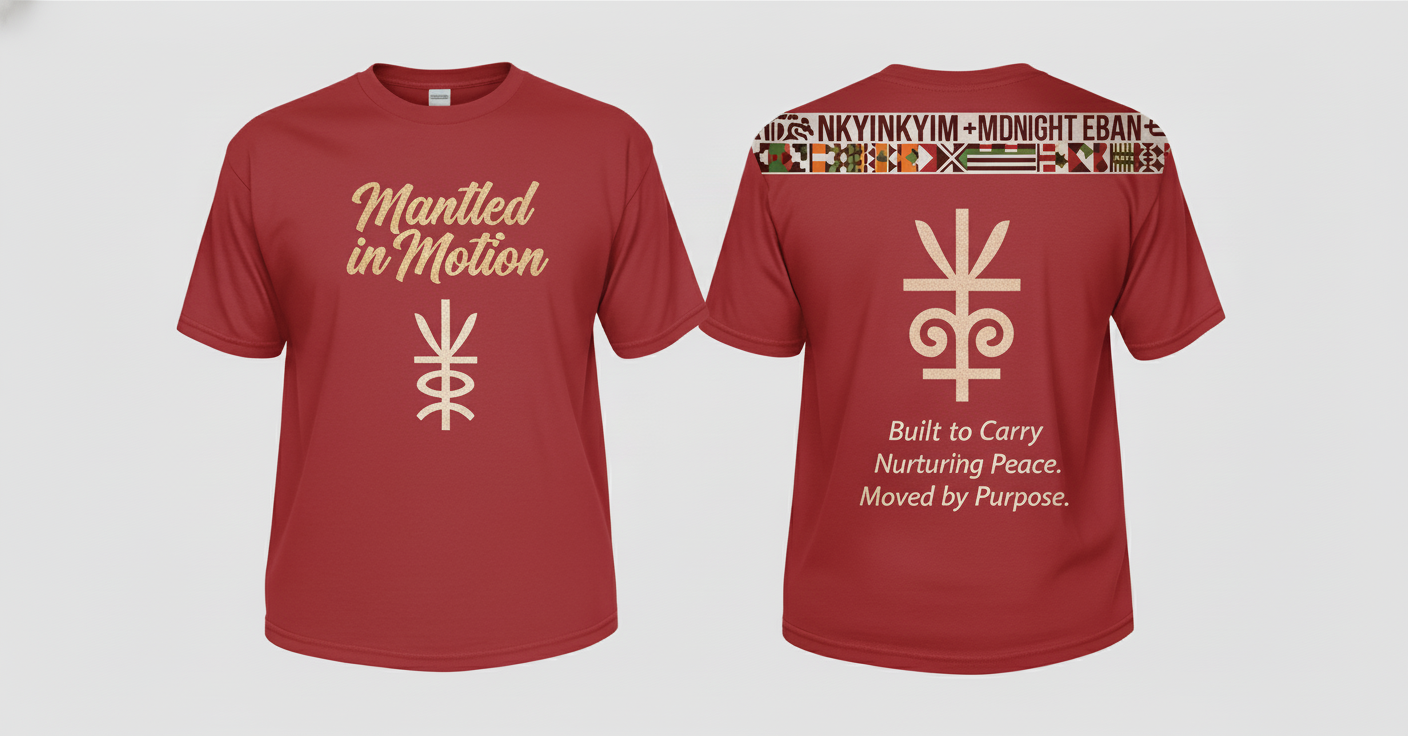 Mantled in Motion Tee – IAM HERITAGE HOUSE Edition