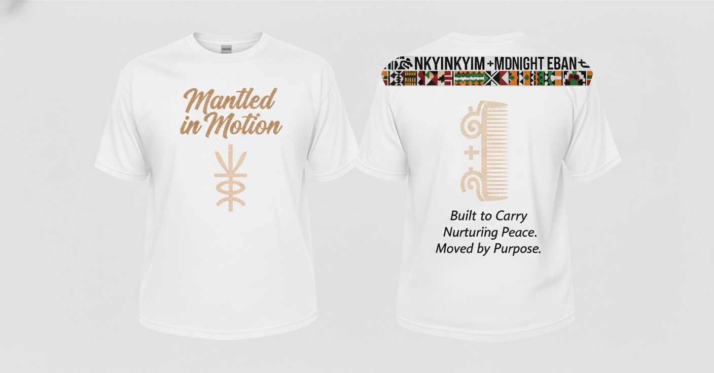 Mantled in Motion Tee – IAM HERITAGE HOUSE Edition