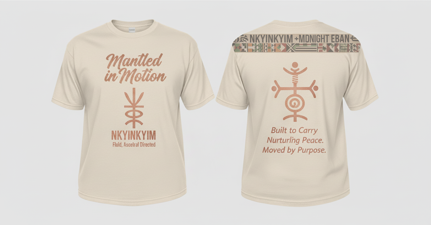 Mantled in Motion Tee – IAM HERITAGE HOUSE Edition