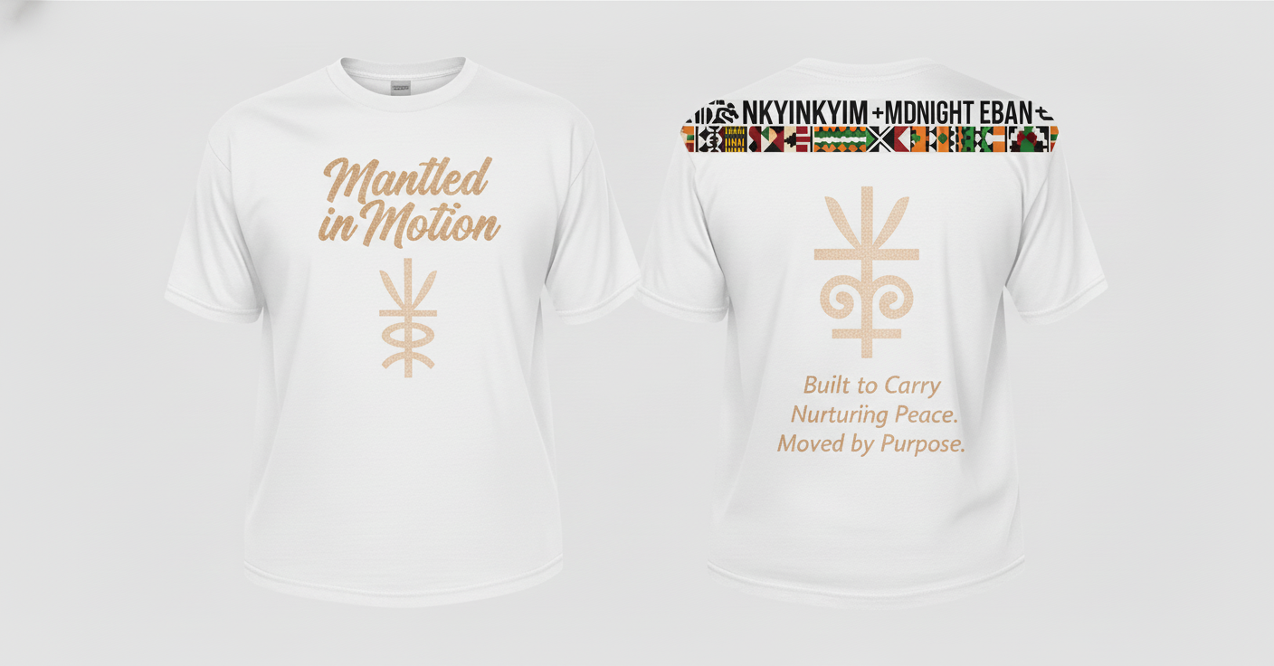 Mantled in Motion Tee – IAM HERITAGE HOUSE Edition