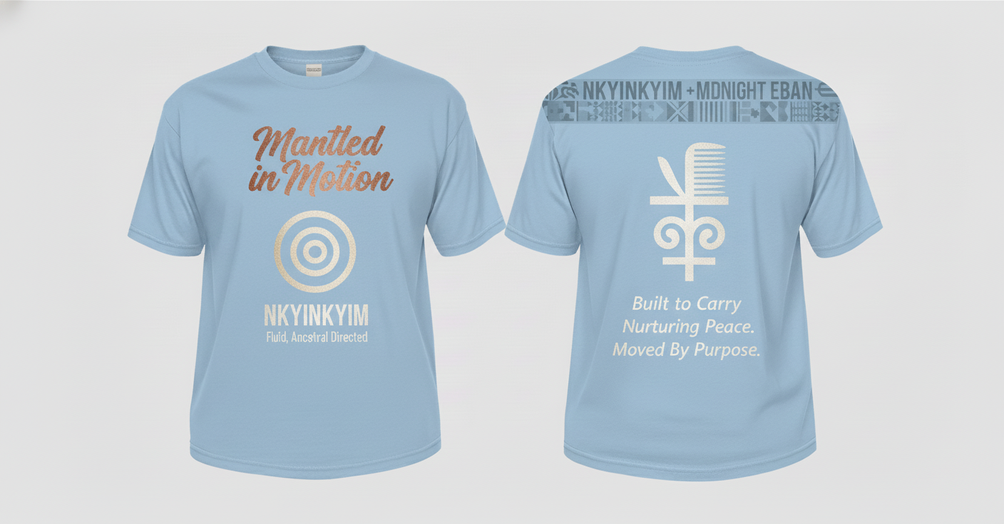 Mantled in Motion Tee – IAM HERITAGE HOUSE Edition