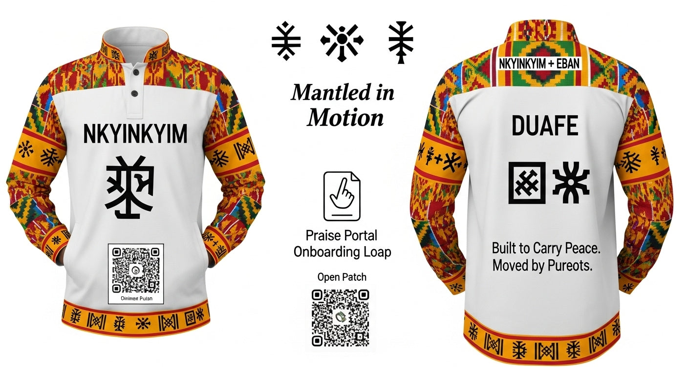 Mantled in Motion Tee – IAM HERITAGE HOUSE Edition